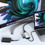 Vention Docking Station USB Tipo-C CNBHB con 1x HDMI, 3x USB 3.0, 1x USB-C PD (60W) - Gris